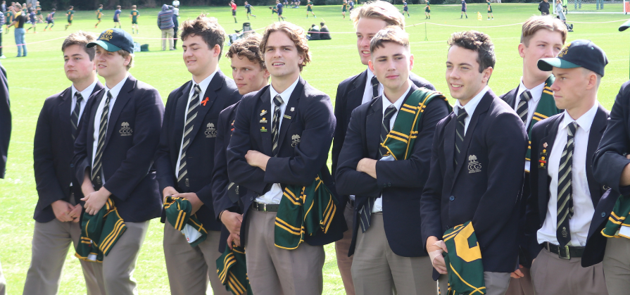 Current First XV rugby team